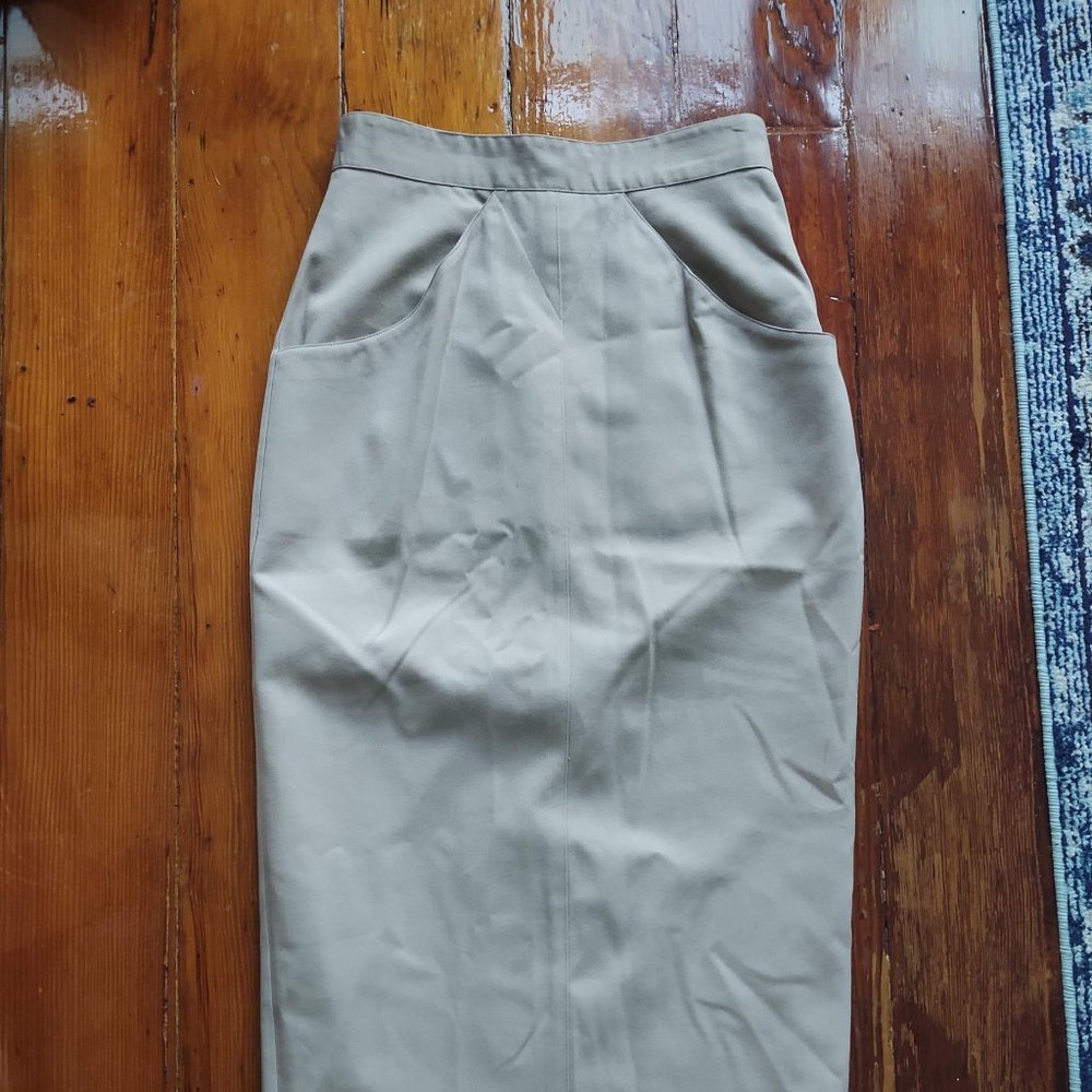 Joanie Char Vintage Wool Skirt